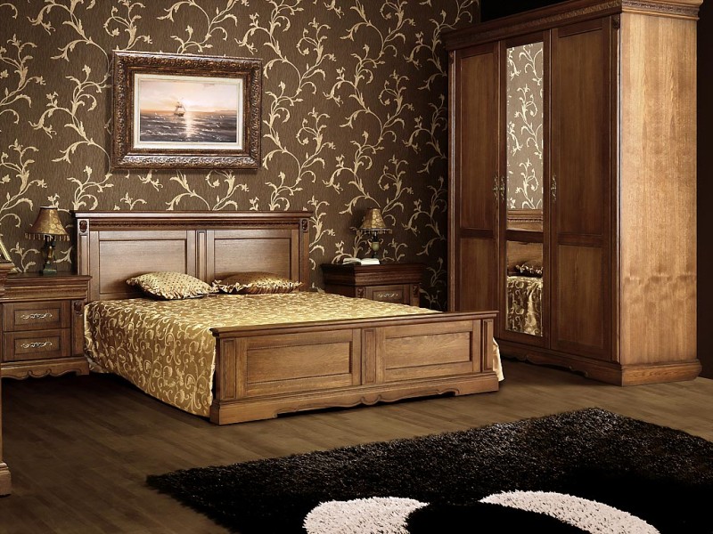 Спальня из массива "Милана"